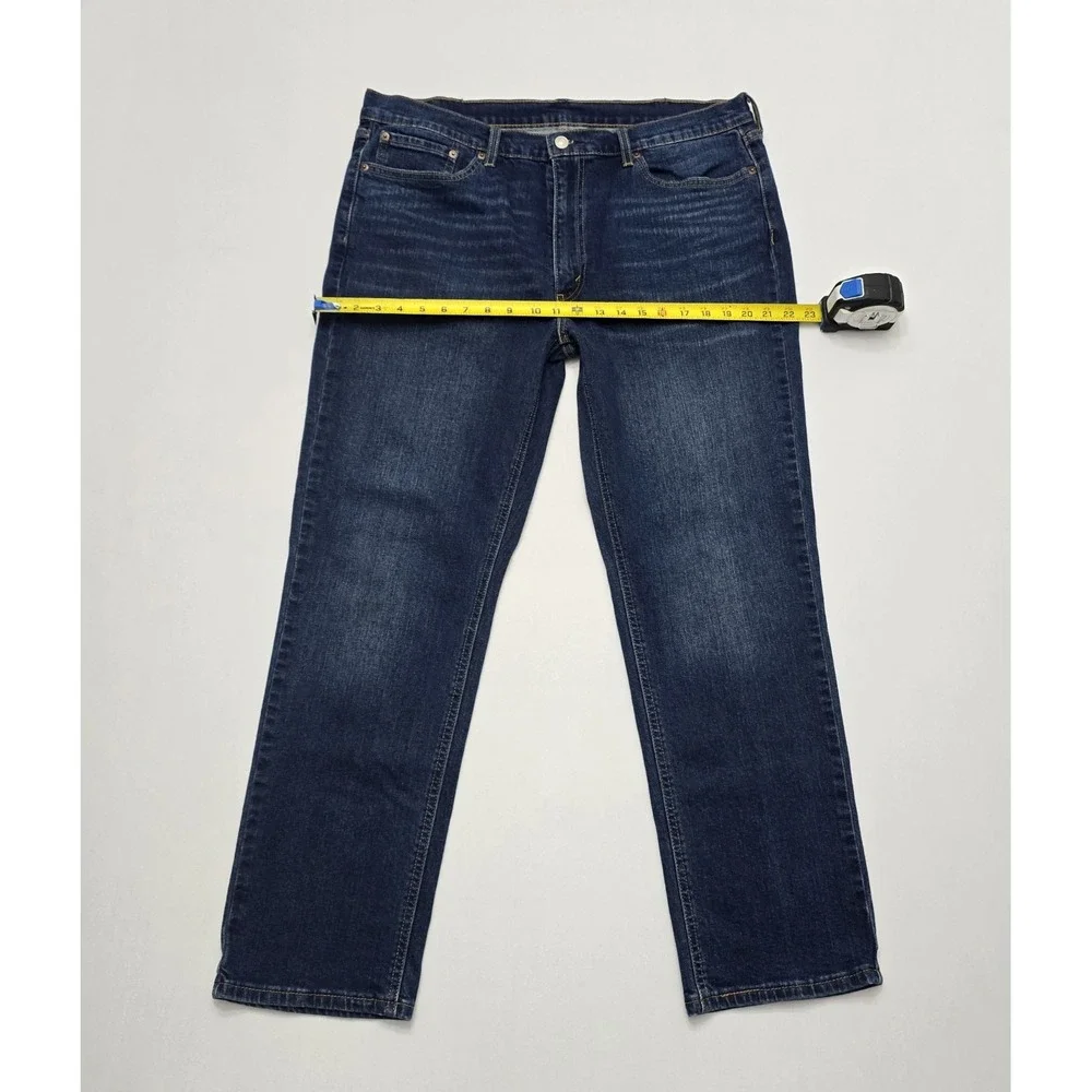 Levis 541 Athletic Taper Jeans Mens 38x32 Dark Wash Indigo Denim 18181-0074